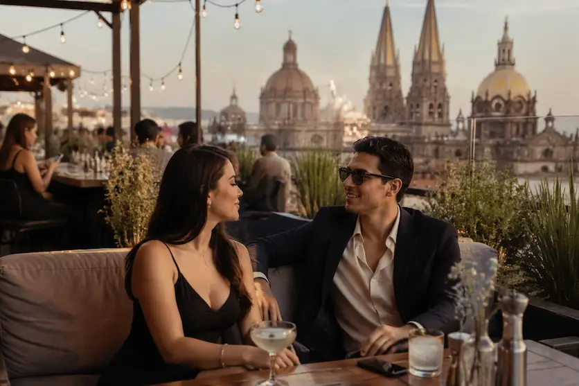 Luxury rooftop social scene in Guadalajara for sugar dating Guadalajara