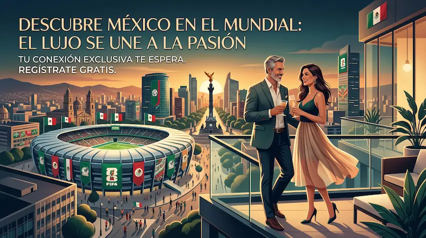 DESCUBRE MÉXICO EN EL MUNDIAL: EL LUJO SE UNE A LA PASIÓN